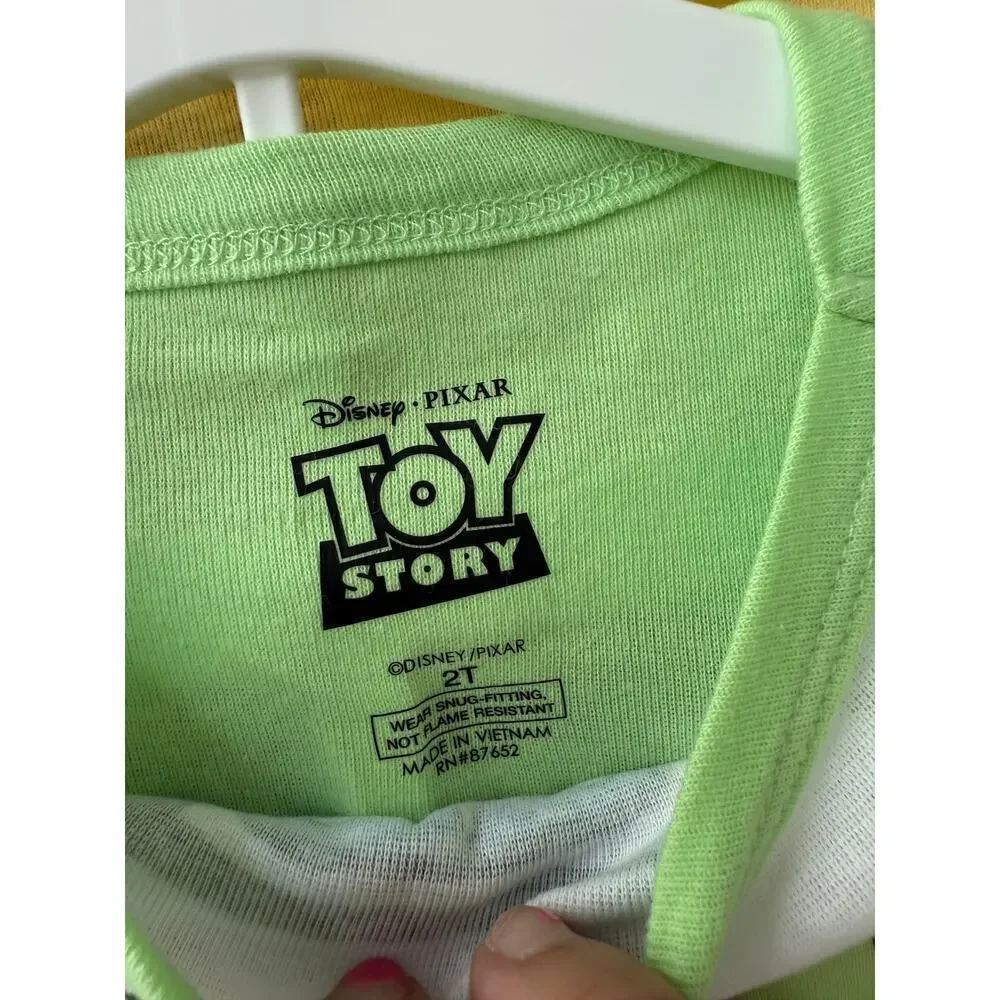 Toddler Boys 2T 4pc Snug Fit Toy Story Buzz & Woody Cotton Pajama Set - Picture 6 of 6